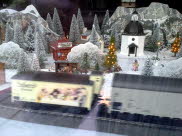 20.12.2013: Das Adventskalenderfenster  mit Weihnachtsdorf